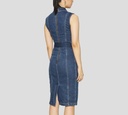 Elisabetta Franchi - VESTIDO AZUL DENIM
