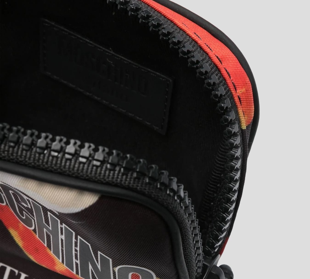 Moschino - BANDOLERA PRINT FLORES