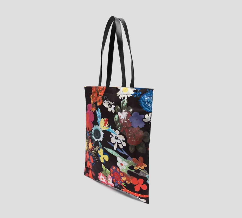 Moschino - BOLSO BANDOLERO PRINT FLORES