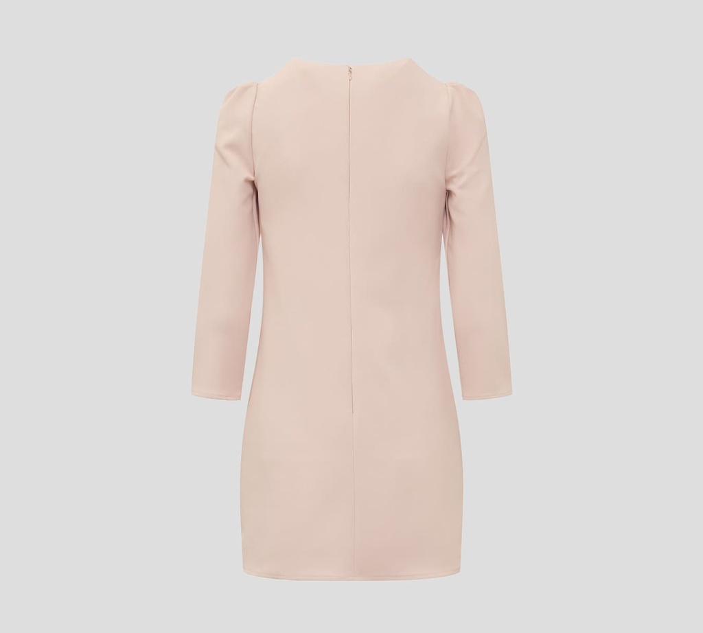 Elisabetta Franchi - VESTIDO NUDE DE TIRAS CON ENCAJE