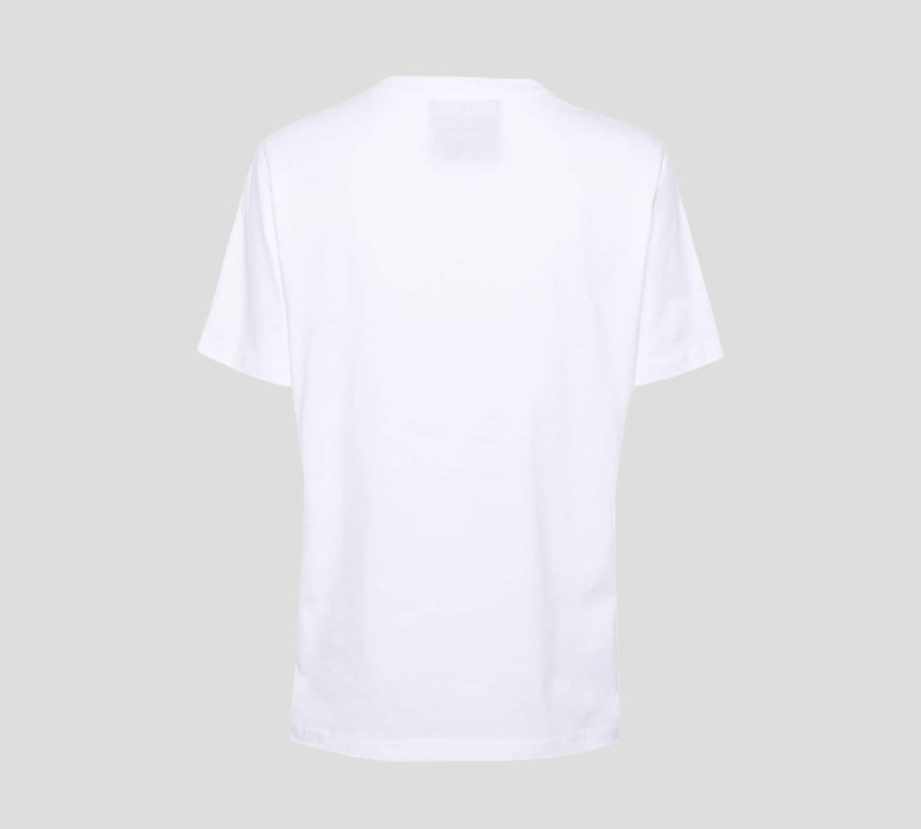 Moschino - T-SHIRT HEART BLANCO