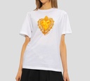 Moschino - T-SHIRT HEART BLANCO