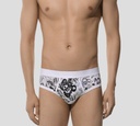 Moschino - BRIEF BLANCO PRINT