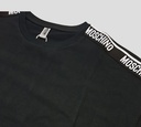 Moschino - TOP NEGRO CON MOSCHINO SOBRE LOS HOMBROS