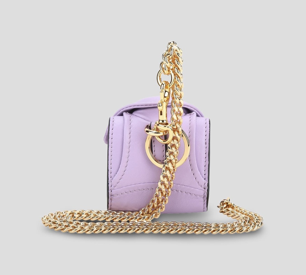Moschino - CINTURON CON MONEDERO LILA