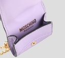 Moschino - CINTURON CON MONEDERO LILA