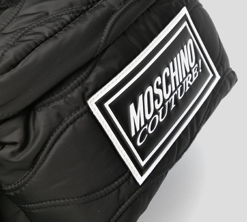 Moschino - MORRAL NEGRO CON BOLSILLO FRONTAL