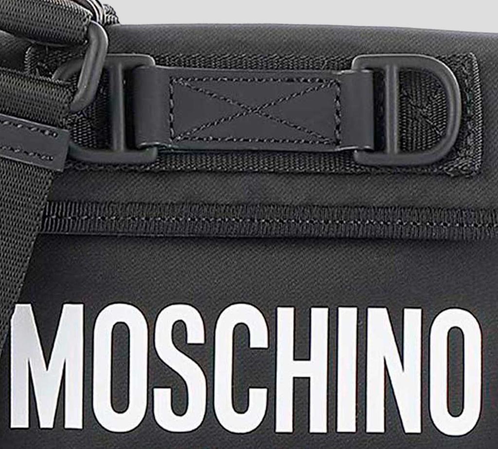 Moschino - BANDOLERO DE TELA IMPERMEABLE