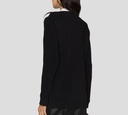 Moschino - CARDIGAN NEGRO BLANCO