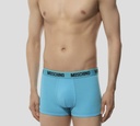 Moschino - BI-PACK DE BOXER AZUL CYAN TALLE CORTO  