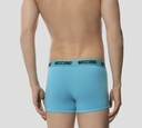 Moschino - BI-PACK DE BOXER AZUL CYAN TALLE CORTO  
