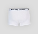 Moschino - BI-PACK DE BOXER BLANCO TALLE CORTO  