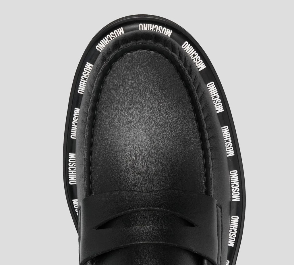 Moschino - ZAPATO VEGAN NEGRO