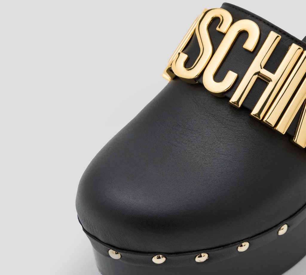 Moschino - SUECO NEGRO " METAL" NEGRO