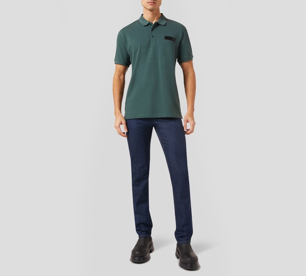 Moschino - POLO VERDE OSCURO