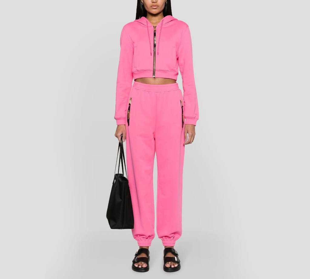 Moschino - HOODIE FUCSIA