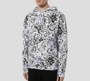 Moschino - HOODIE BLANCO PRINT