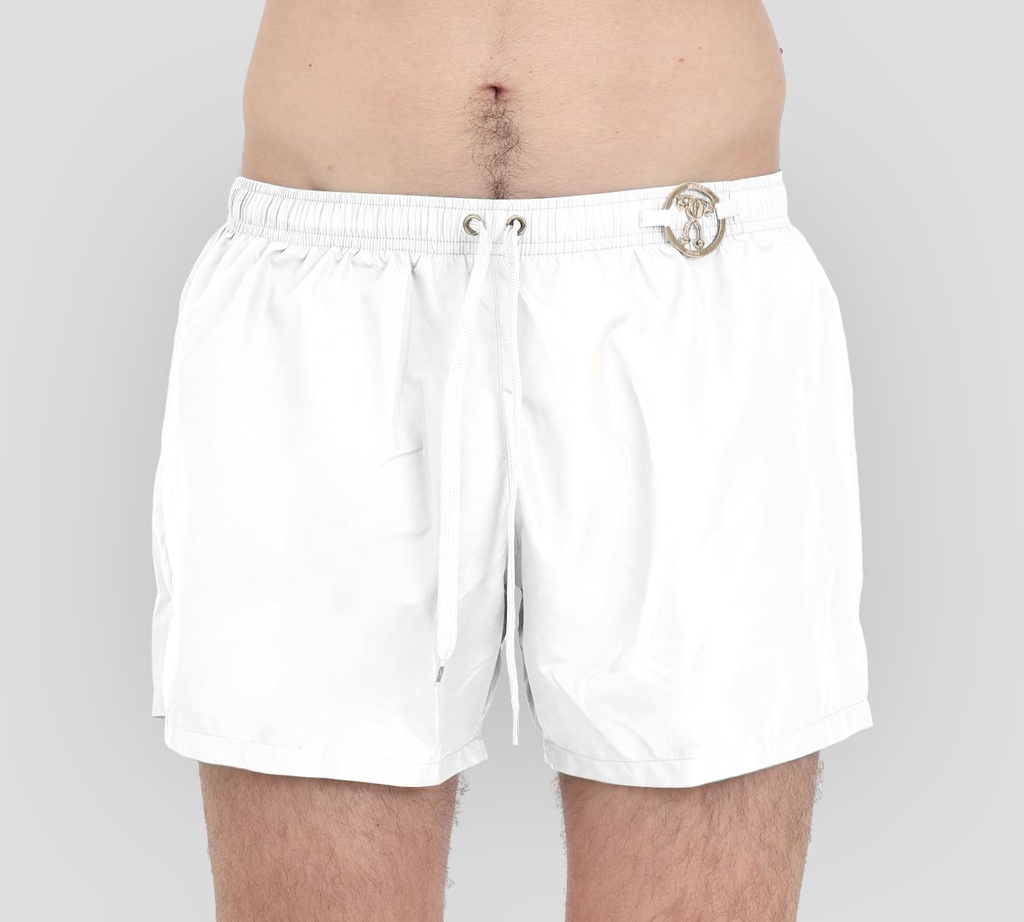 Moschino - SHORTS BLANCO - ORO