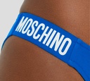 Moschino - BIKINI DE TRAJE DE BAÑO AZUL CON BANDAS ELASTICAS LATERALES MOSCHINO