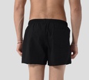 Moschino - SHORT BAÑADOR NEGRO CON HEBILLA MOSCHINO SOBRE LA PRETINA