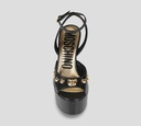 Moschino - SANDALIA VITELLO NEGRO
