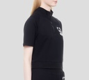 Moschino - TOP NEGRO MANGA CORTA CON OSO MOSCHINO SUBLIMADO
