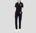 Moschino - TOP NEGRO MANGA CORTA CON OSO MOSCHINO SUBLIMADO