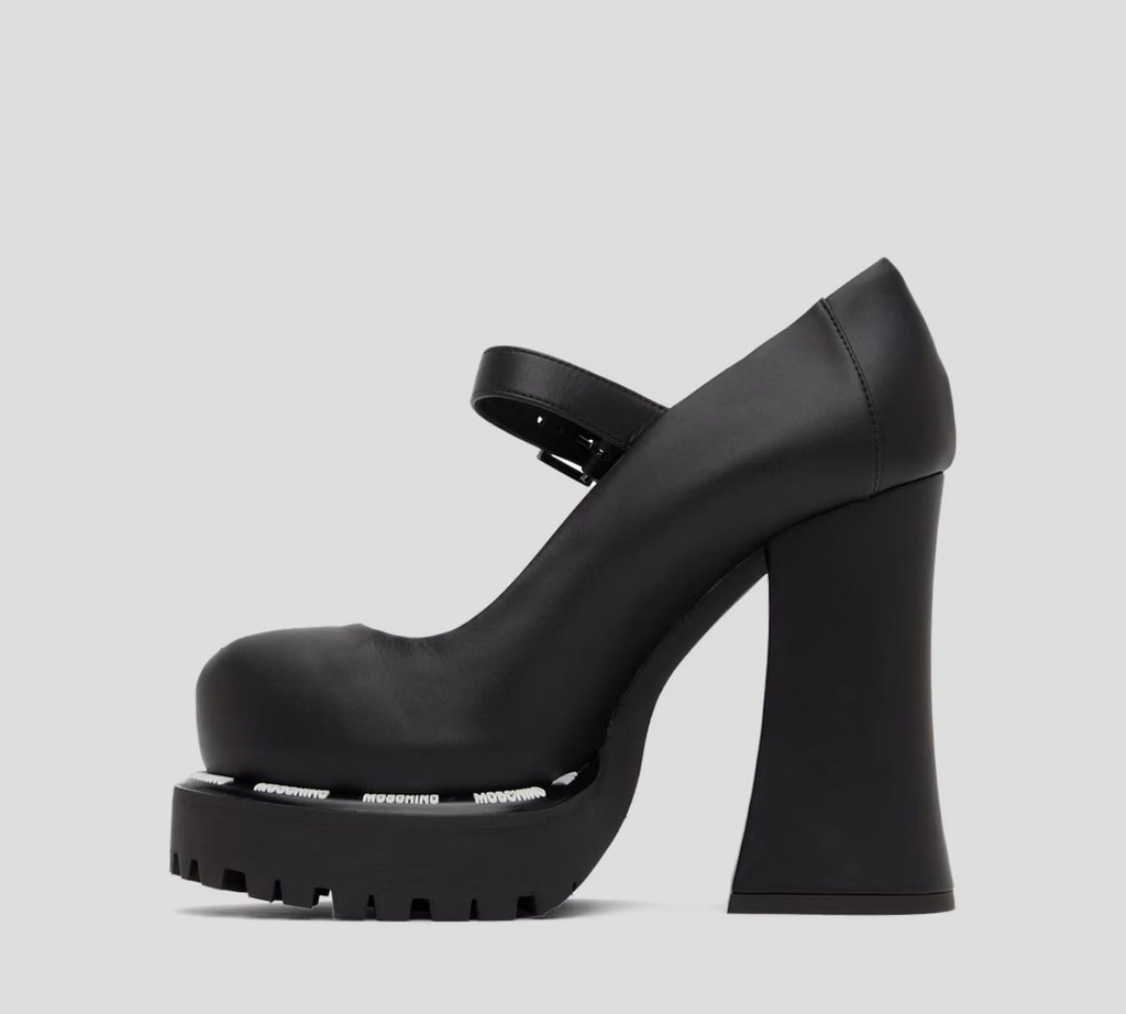 Moschino - ZAPATOS VEGAN NEGRO