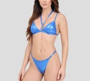 Moschino - BIKINI DE TRAJE DE BAÑO AZUL METALIZADO