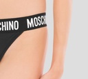 Moschino - BIKINI DE TRAJE DE BAÑO NEGRO CON CINTA ELASTICA MOSCHINO