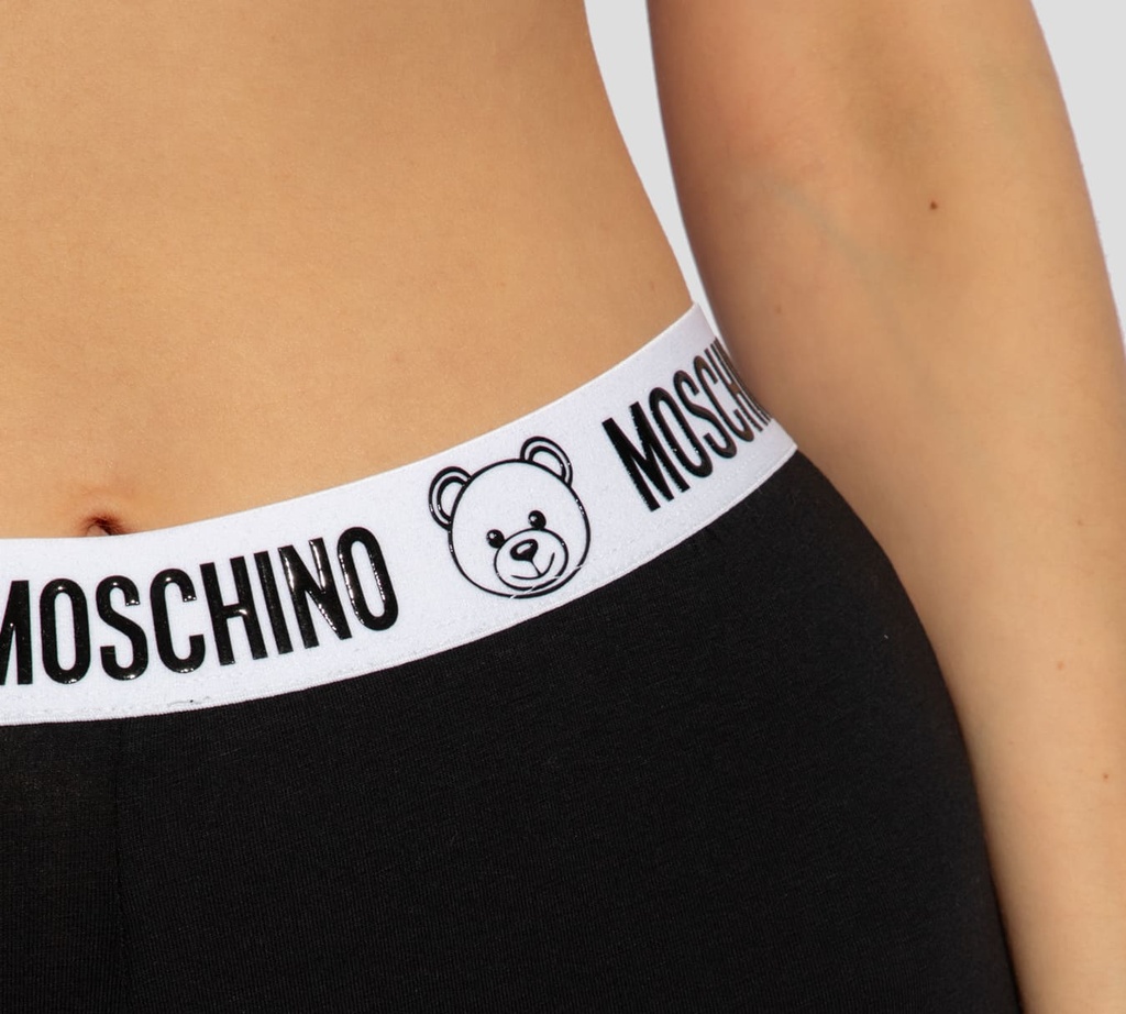 Moschino - LEGGINS NEGRO CON BANDA ELASTICA EN LA CINTURA MOSCHINO