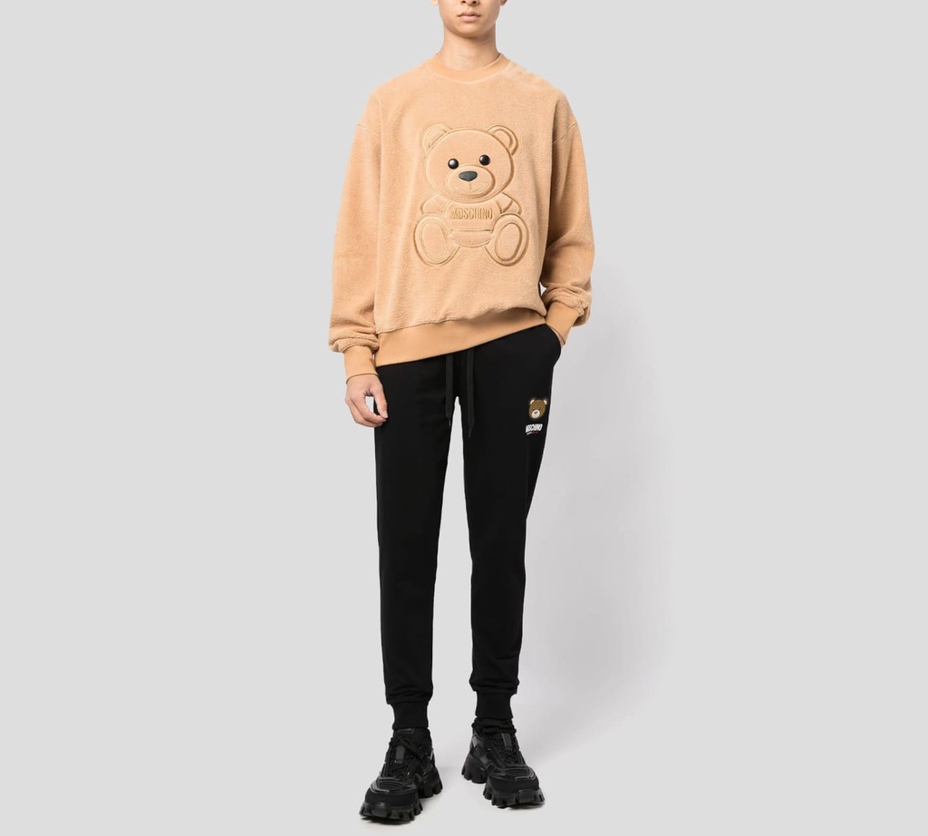 Moschino - MONO NEGRO CON LOGO MOSCHINO TERMOSELLADO