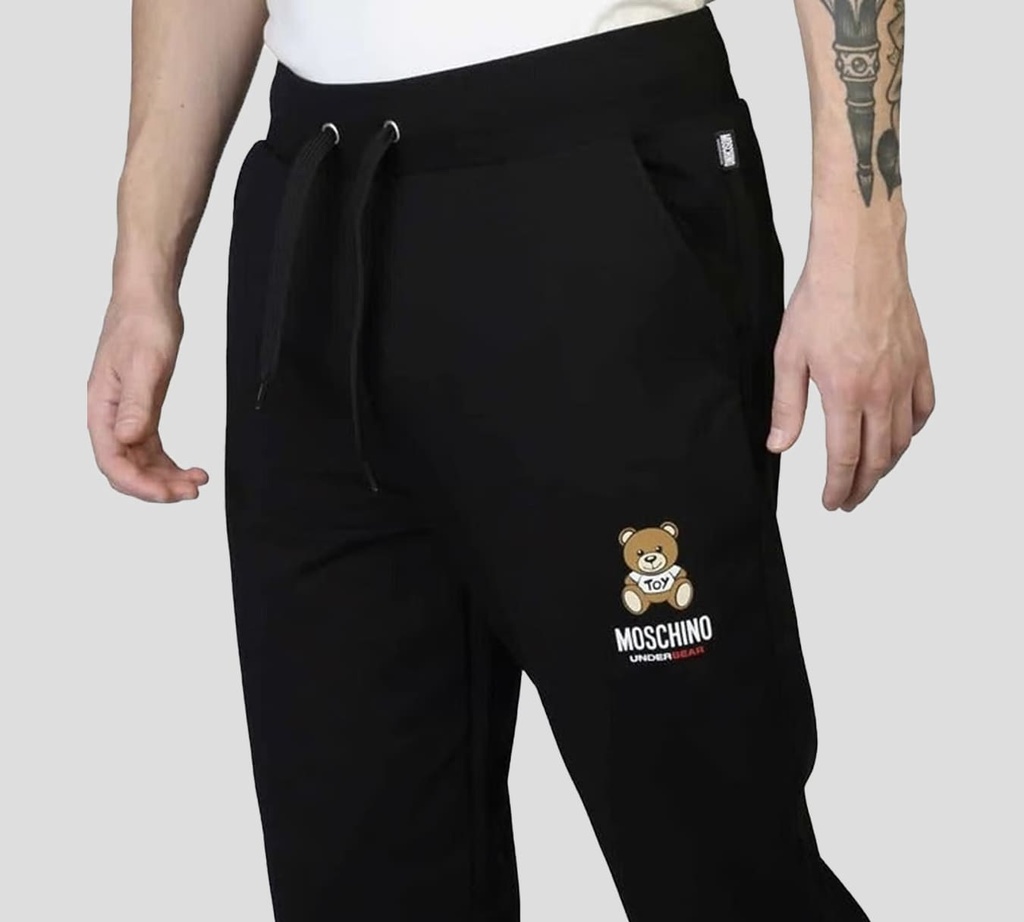 Moschino - PANTALON DE CASA NEGRO 09
