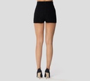Elisabetta Franchi - SHORTS BASICO CON CINTURON NEGRO