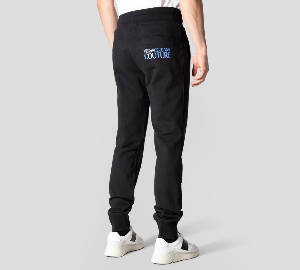 Versace Jeans Couture - MONO JOGGER UNICOLOR CON LOGO TORNASOL SOBRE BOLSILLO TRASERO