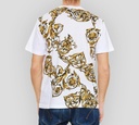 Versace Jeans Couture - FRANELA CON ESTAMPAGO GARLAND SOBRE LA ESPALDA Y LOGO BORDADO