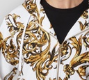 Versace Jeans Couture - SWEATER BLANCO CON CIERRE Y CAPUCHA 19