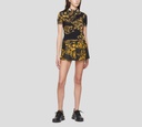 Versace Jeans Couture - POLO CON ESTAMPADO GARLAND Y FIRMA VJC SOBRE EL CUELLO