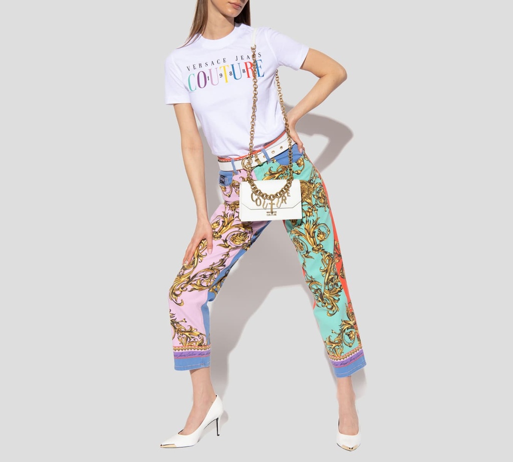 Versace Jeans Couture - FRANELA CUELLO REDONDO ARCOIRIS
