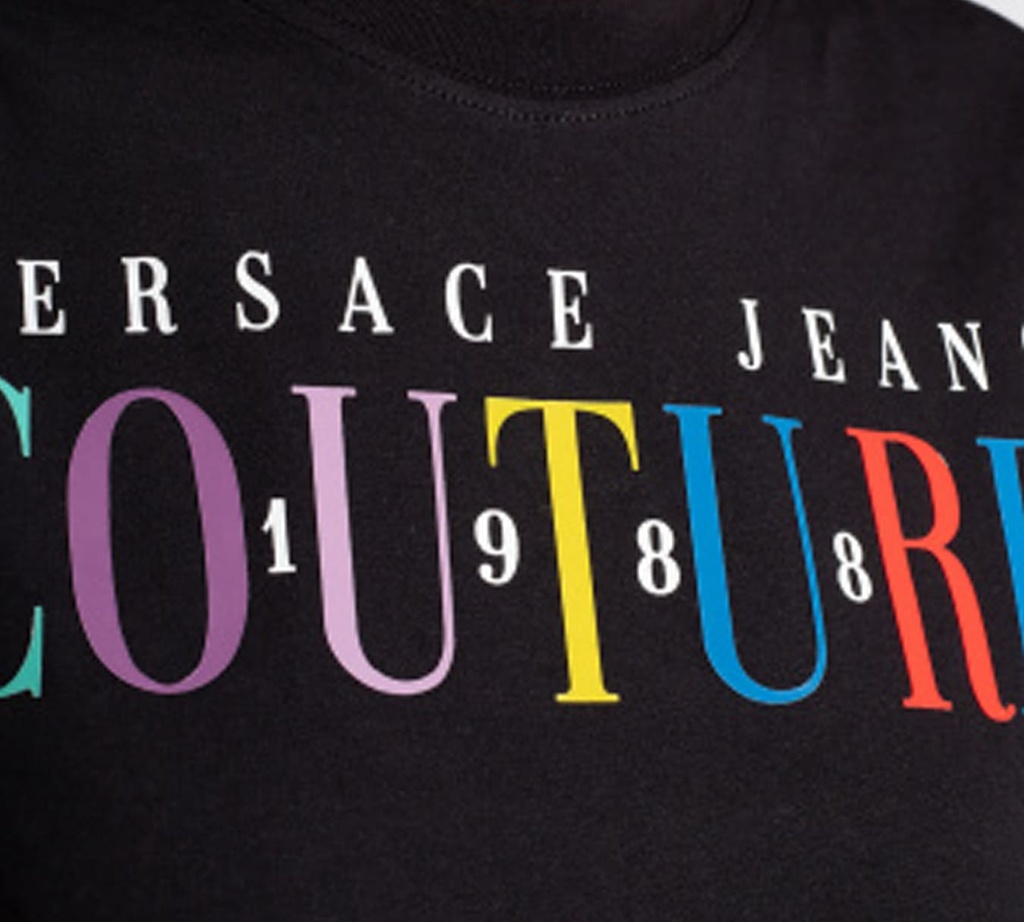 Versace Jeans Couture - FRANELA CUELLO REDONDO ARCOIRIS