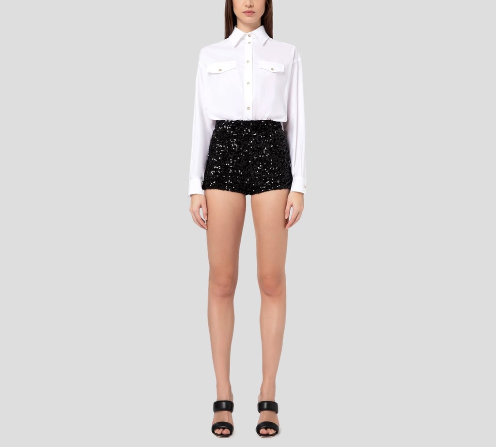 Elisabetta Franchi - ENTERIZO CON SHORT BRILLANTE