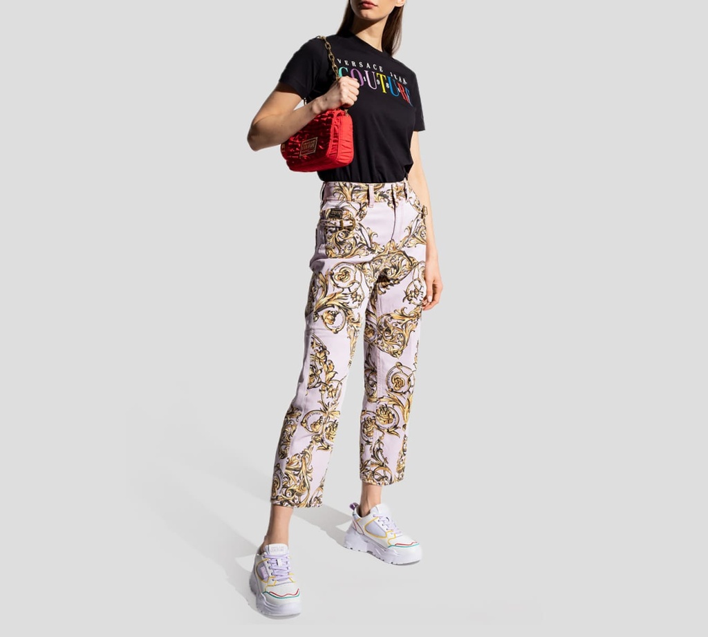Versace Jeans Couture - FRANELA CUELLO REDONDO ARCOIRIS