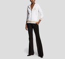 Versace Jeans Coture - HOODIE CON CIERRE FRONTAL DORADO Y MAXILOGO SOBRE LA ESPALDA