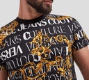 Versace Jeans Couture - FRANELA CUELLO REDONDO CON ESTAMPADO GARLAND