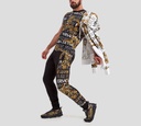Versace Jeans Couture - FRANELA CUELLO REDONDO CON ESTAMPADO GARLAND