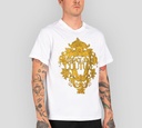Versace Jeans Couture - FRANELA CON ESTAMPADO VJC GARLAND Y CRISTALES AL FRENTE