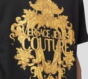 Versace Jeans Couture - FRANELA CON ESTAMPADO VJC GARLAND Y CRISTALES AL FRENTE