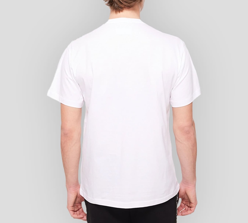 Versace Jeans Couture - FRANELA MANGA CORTA BLANCA CON LOGO NEGRO T11