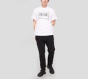 Versace Jeans Couture - FRANELA MANGA CORTA BLANCA CON LOGO NEGRO T11