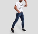 Versace Jeans Couture - FRANELA CUELLO REDONDO CON ESTAMPADO VJC EN FORMA DE "X" FRONTAL